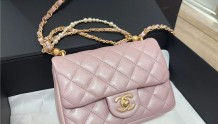 Chanel 24p珍珠链方胖子包包