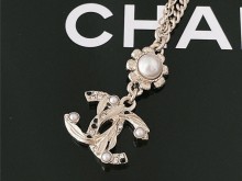 Chanel香奈儿 22K 珍珠浮雕项链