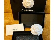 Chanel CF黑金牛卡包get✅