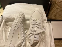 Chanel 23A小白鞋
