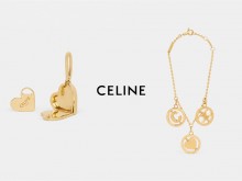 Celine 爱心饰品：极简质感 1+1 吊坠，还有 Triomphe 手环！