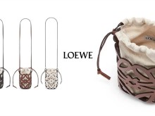 缩小更可爱：Loewe 推出全新 Anagram 镂空包袋