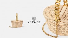 连 Versace 也推出野餐篮，加入链条设计更彰显高级感！