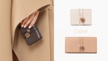 Chloé 新推出 Malou系列，温柔优雅的绑带短夹、长夹！
