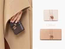 Chloé 新推出 Malou系列，温柔优雅的绑带短夹、长夹！