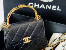 Chanel 22B上新｜本季最美复古珐琅手柄包