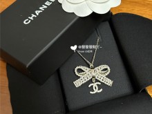 Chanel 23C 爆款蝴蝶结项链