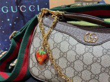 Gucci 草莓包🍓斜挎&腋下两用｜甜一整个冬天