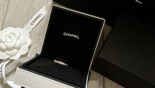 Chanel coco crush 窄版米金戒指