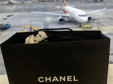 香港机场买到了香奈儿 22bag黑色