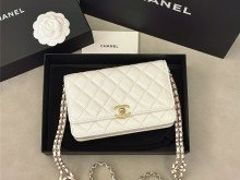 Chanel 23p Woc 双链条双C标 新款白雪公主