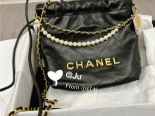 Chanel 22mini 珍珠包終於到手啦～