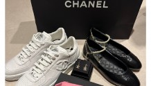 Chanel 23A 白鞋娃娃鞋零錢包 Dior 金戒指