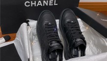 Chanel 23A空军一号全黑运动鞋