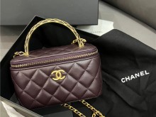 香奈儿Chanel 23a手柄盒子高级手工款系列