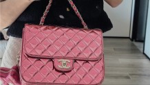 购物分享 | Chanel 24C 粉色双肩包