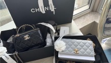 在海港城Chanel买到了24p想要的包，woc与盒子包